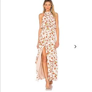 Lovers + Friends Golden Ray Maxi Dress